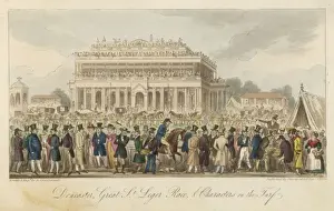 Historical Horse Racing Drucke: St. Leger at Doncaster