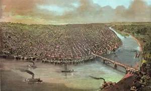 Classic American Cityscapes Drucke: St. Louis
