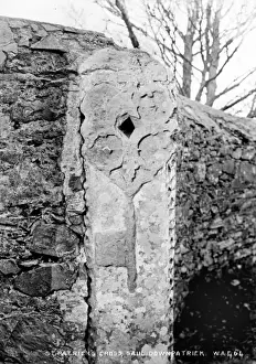 Northern Ireland Heritage Sites Drucke: St Patricks Cross, Saul, Downpatrick