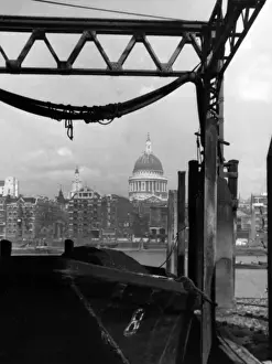 St Pauls Cathedral Architecture Drucke: St. Pauls Across Thames