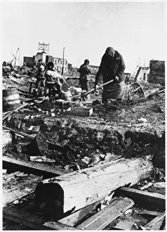 World War 2 Russia Drucke: Stalingrad Aftermath