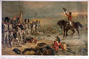 Der letzte Stand der Kaiserlichen Garde bei Waterloo