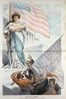 Declaration Of Independence Image Drucke: Only one standard