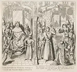 English Royalty History Drucke: START OF 100 YEARS WAR