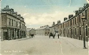Preston Drucke: Stationsstraße, Wesham, Lancaster