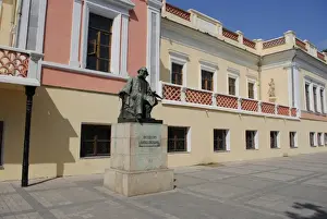 Büste von Ivan Aivazovsky (1817-1900). Feodosija. Ukraine