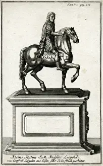 Roman Emperor Statue Drucke: Statue of Kaiser Leopold