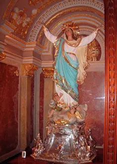Virgin Mary Statue Drucke: Statue of Virgin Mary