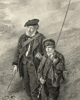 Fishing In Scotland Drucke: Steady, Johnnie - steady