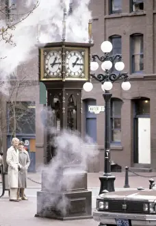 Vancouver Tourist Attractions Drucke: Steam Clock