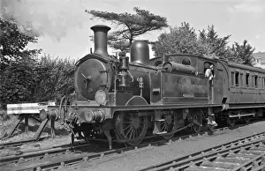 Vintage Steam Engine Pictures Drucke: Steam engine Fishbourne