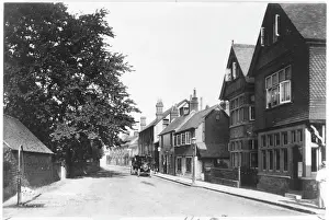 Industrial Revolution Era Images Drucke: Steam Lorry in Midhurst