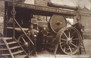 Steam Powered Tractors Drucke: Steam Traction Engine