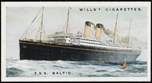 White Star Liner Drucke: STEAMSHIP BALTIC