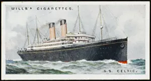 White Star Liner Drucke: STEAMSHIP CELTIC