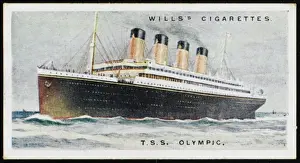 White Star Liner Drucke: STEAMSHIP OLYMPIC