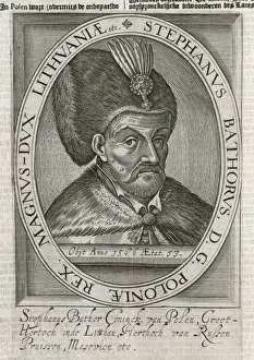 Royal Portraits Online Drucke: Stefan I Batory