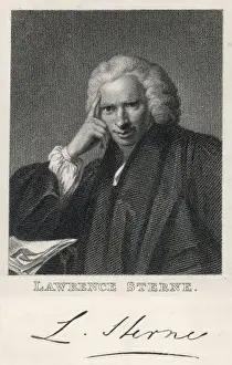 18th Century Writer Drucke: Sterne Adlard