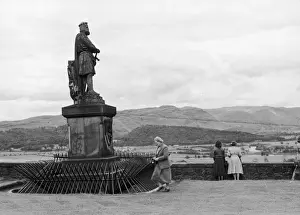Scottish History Landmarks Drucke: Stirling Castle 1949