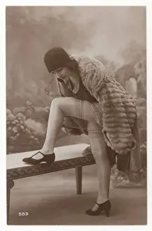 Socken aus den 1920er Jahren Bild