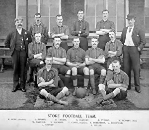 Stoke Fußballteam, 1890er Jahre