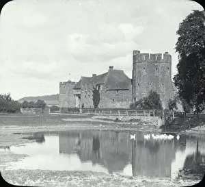 Stokesay Castle Drucke: Stokesay castle