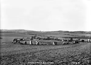 Ancient Stone Circles UK Drucke: Stone Circle, Ballynoe
