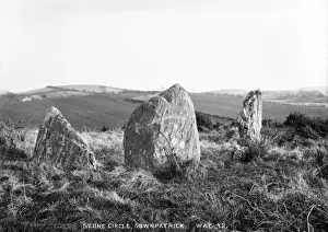 Northern Ireland Ancient Monuments Drucke: Stone Circle, Downpatrick