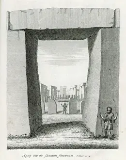English Heritage Site Drucke: Stonehenge / Stukeley