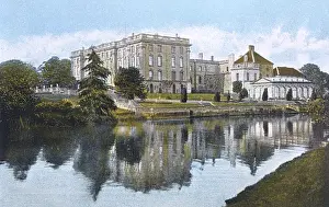 Warwickshire England Drucke: Stoneleigh Abbey C1905