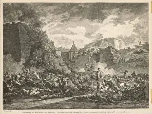 Siege Warfare Tactics Drucke: Storming at Oschakov