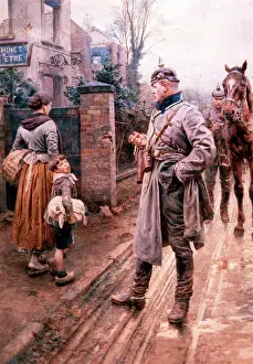 Drucke von Der Stärkste von Fortunino Matania, RI (1881-1963) Fortunino Matania Drucke: Die Stärkste von Fortunino Matania