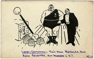 World War 1 Humor Drucke: Strongman by George Ranstead