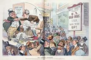 Early 20th Century Cartoons Drucke: The subsidized newspaper