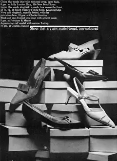 1960s Fashion Drucke: SHOES