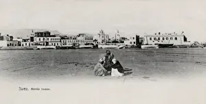 Sues am Niedrigwasser, Ägypten