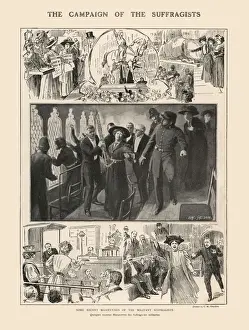 Suffragette Drucke: Die Suffragettenkampagne von Muriel Matters Pankhurst