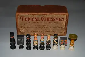 Suffrage Movement Art Drucke: Suffragette Chess Set