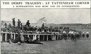 Suffragettenrätin Emily Davison, Epsom-Derby