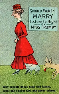 Frau Suffragettenmiss Frumpys