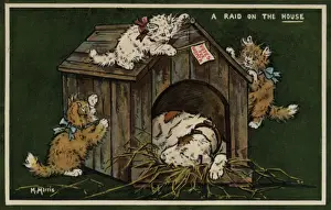 Womens Rights History Drucke: Suffragette Raid on the House