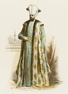 Turkish History Figures Drucke: Sultan Suleiman I