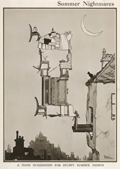 Historical Fantasy Art Drucke: Summer Nightmares