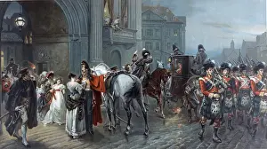 Schlacht Von Waterloo Drucke: Zurückgerufen nach Waterloo - Brüssel, 1815