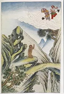 Chinese Mythology Drucke: Sun Hou Tzu