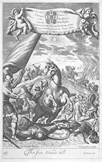 Biblical History Illustrations Drucke: The sun stands still