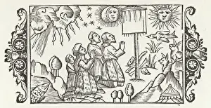 Drucke von Sonnengottesanbeter Litauens Litauen Drucke: Sonnengotteskult/ Litauen