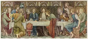Religious History Images Drucke: Last Supper / Holiday