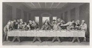 Last Supper Artwork Drucke: Last Supper / Jesus s