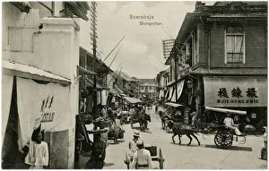 Surabaya, Java - Indonesien - Straßenbild